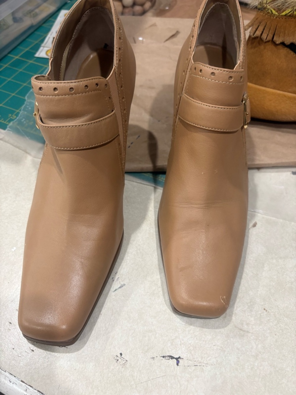 Worthington Tan Ankle Booties – EU 41 / Approx. Women’s US 10